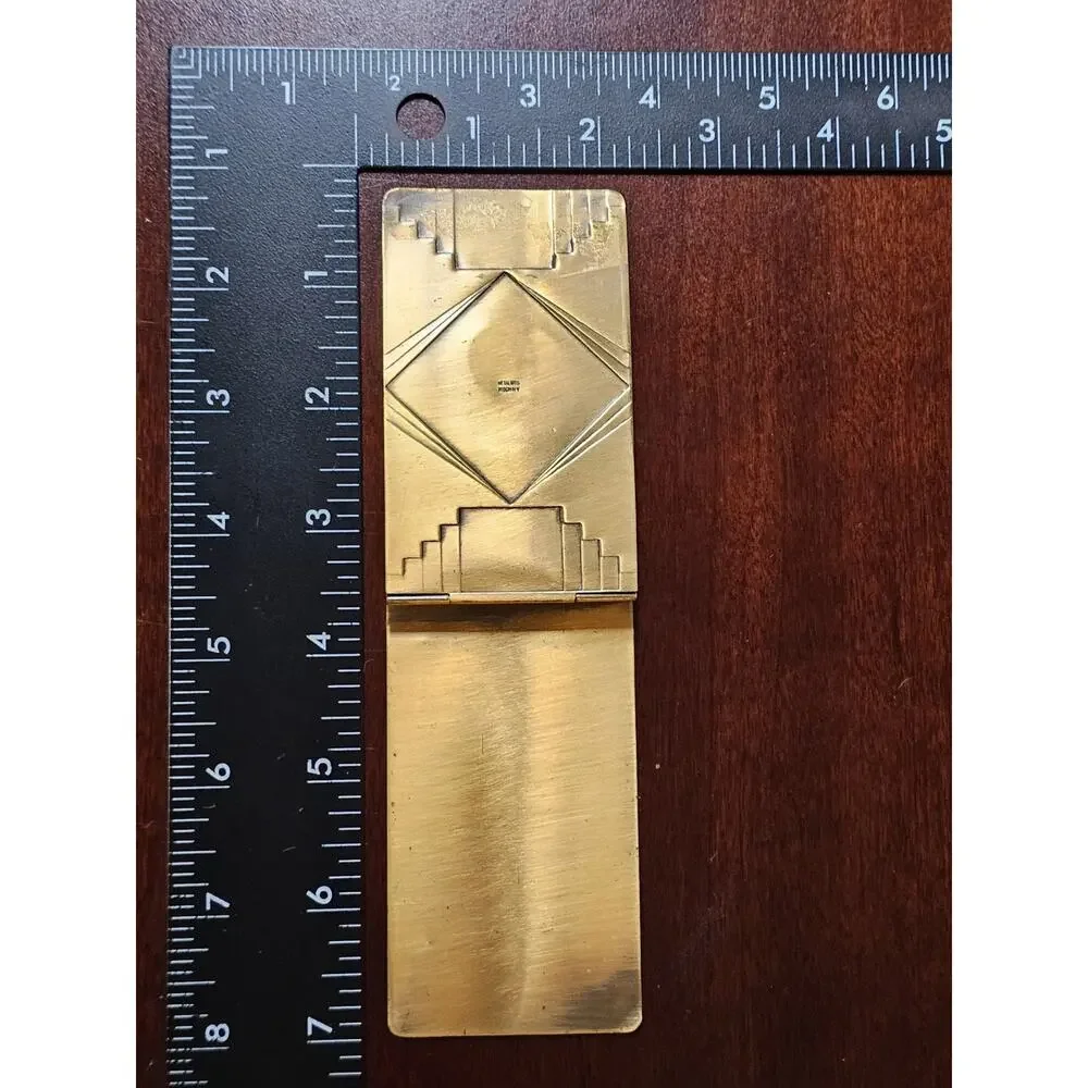 Vintage Sons of Union Veterans Bronze Notepad Holder